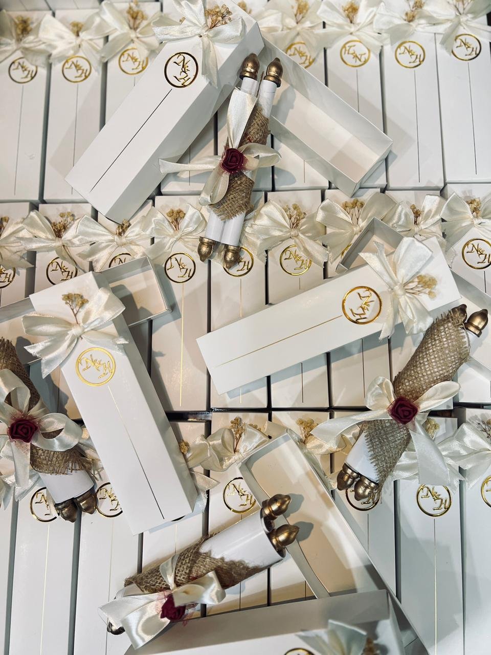 Premium Boxed Scroll Invitation