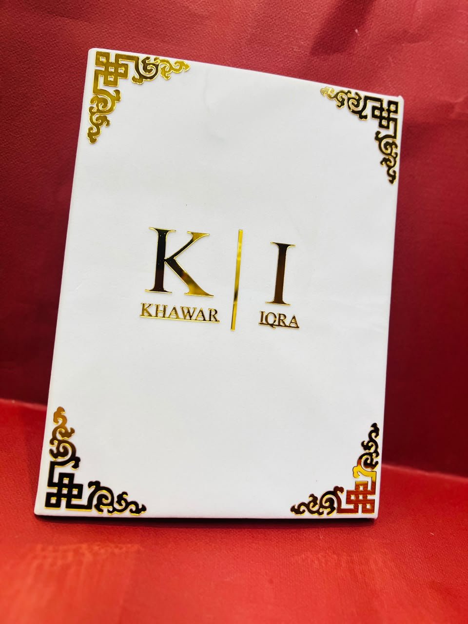 Premium Velvet Custom Nikkah Book